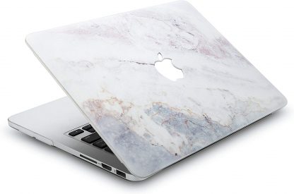 Rigide Case Cover pour MacBook Pro 13.3 {A1989/A1706/A1708} KECC MacBook Pro 13 Coque 2019/2018/2017/2016, Touch Bar Marbre Blanc Rose Noir 