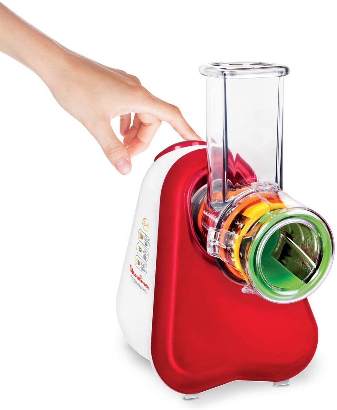 Accessoire Fresh Kitchen Moulinex Tefal - Coupe-avocat Avec Noyau Intégré | Plastique Vert, Lame Inox, Dimensions 20x9.5x3 Cm