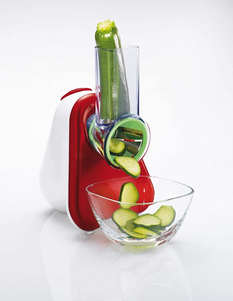 Mandoline électrique avec coupe-légumes 2 l - Passe au lave-vaisselle -  Râpe rapide pour légumes, fruits, fromage et autres[405] - Cdiscount Maison