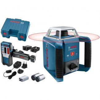 Bosch Professional Laser rotatif GRL 400 H (Commande par bouton unique, Portée: 400 m (diamètre), coffret de transport)