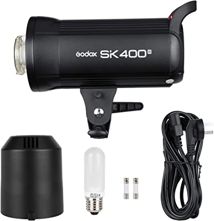 Godox SK400II - Flash studio avec système Godox 2.4G sans fil X intégré