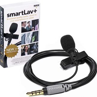 RØDE SmartLav+ Smartphone - Micro-cravate avec connecteur TRRS pour les applications broadcast, la réalisation de films, la création de contenu, les enregistrements en studio et en extérieur