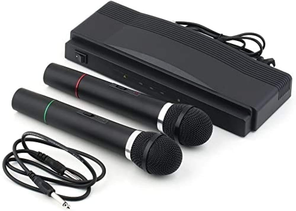Set de karaoké Bluetooth professionnel avec 2 Microphones sans fil –  Machine de