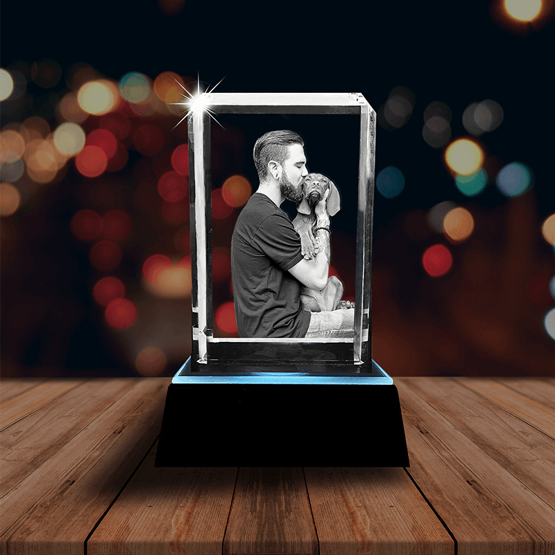 Cristal 3D Rectangle Grand