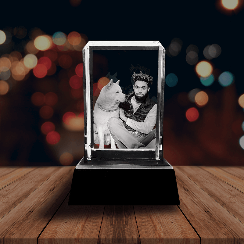 Cristal 3D Rectangle Grand