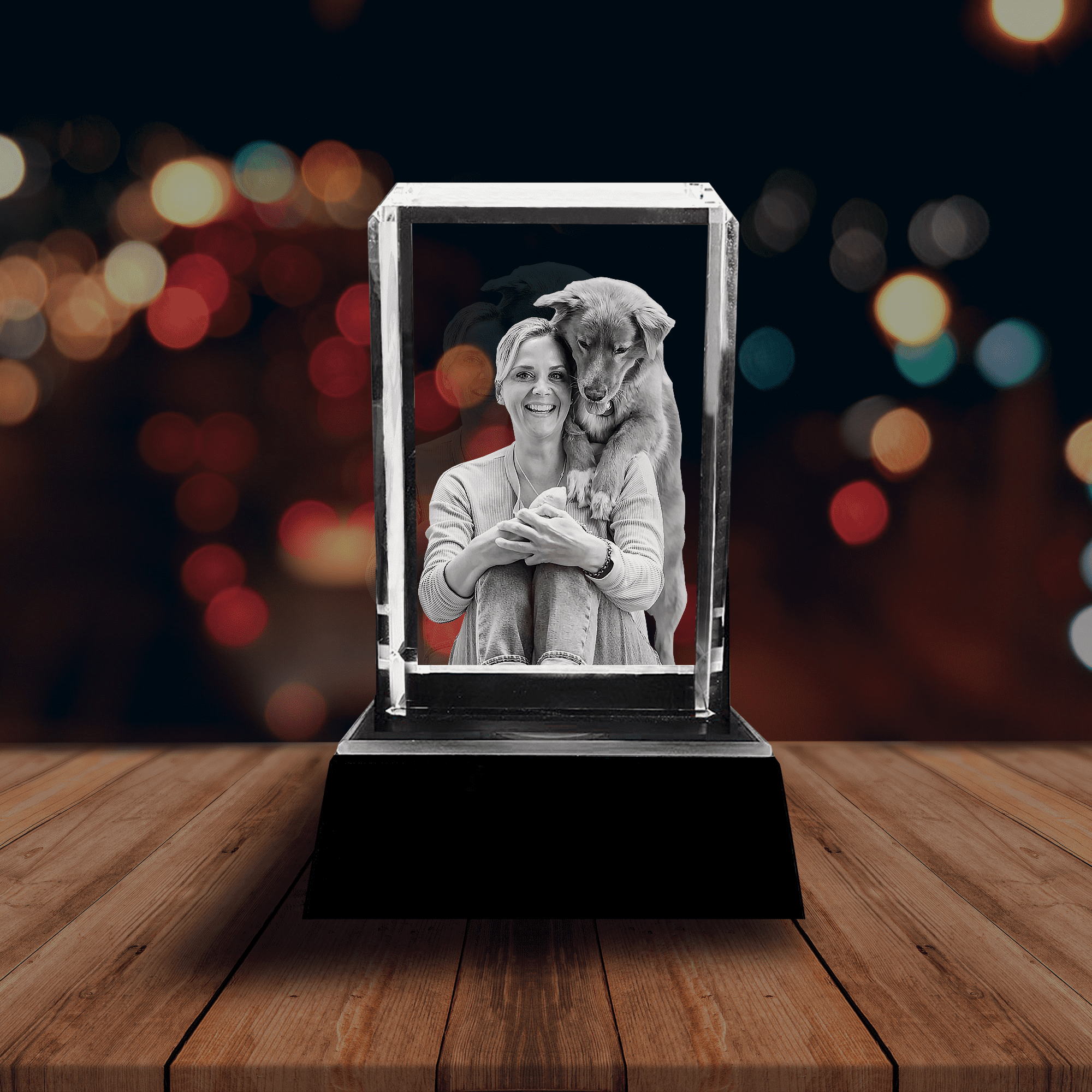 Cristal 3D Rectangle Grand