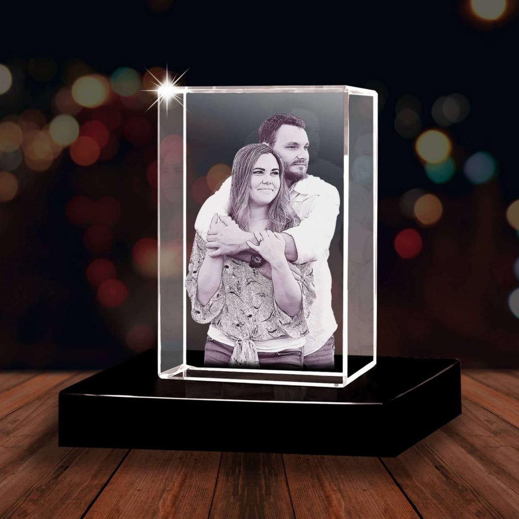 Cristal 3D Rectangle Grand